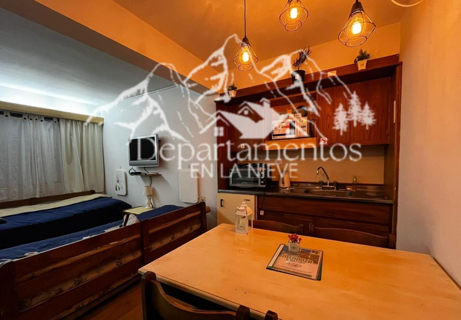 Hermoso Departamento Frente A Las Montanas Los Penitentes Extérieur photo